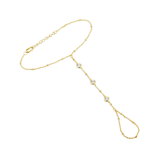Noor Diamond Hand Chain