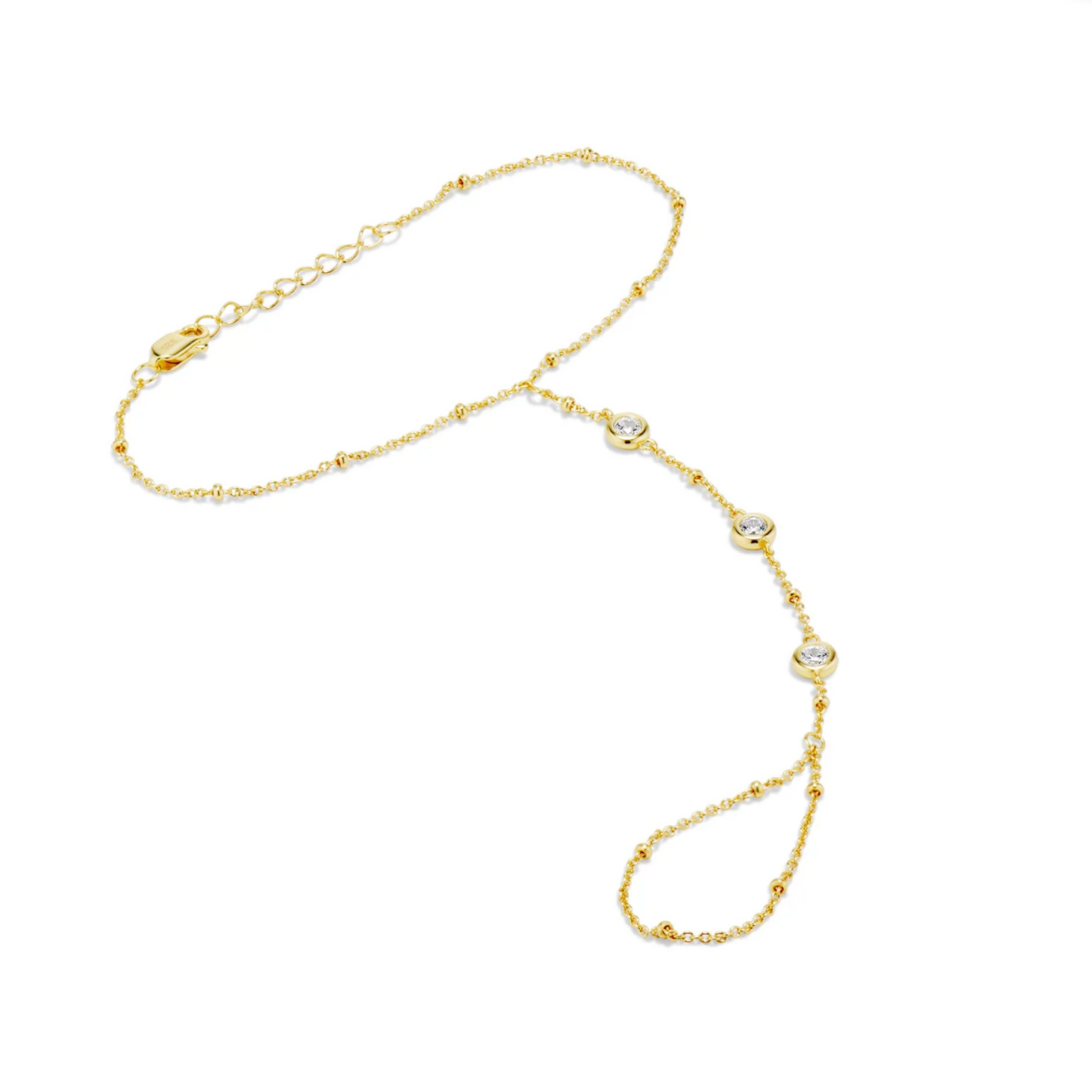 Noor Diamond Hand Chain