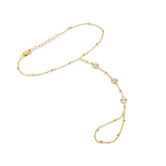 Noor Diamond Hand Chain